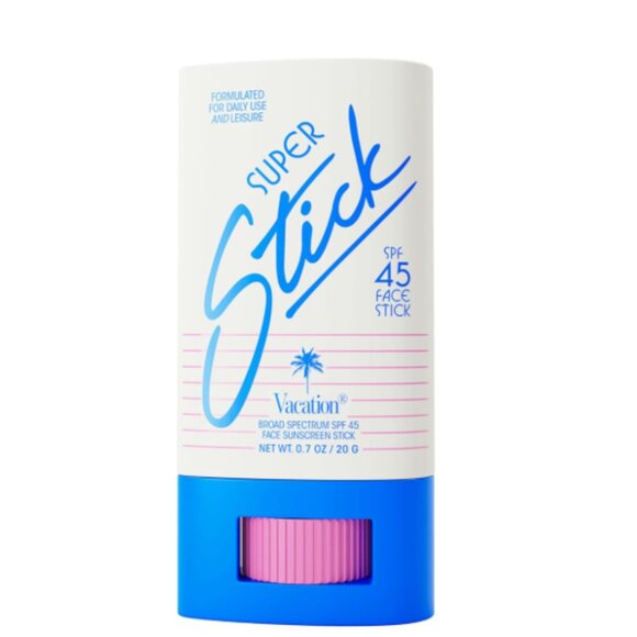 Vacation Super Stick Face Sunscreen, SPF 45 , 0.7 oz - Exp. 6/27 NEW Vegan - Picture 1 of 6